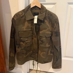 Anthropologie Sanctuary Camo Utility Jacket, Small